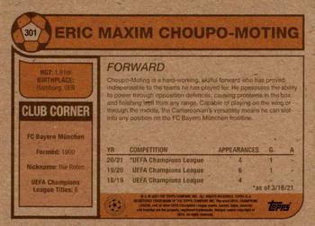 2021 Topps Living UEFA Champions League #301 Eric Maxim Choupo-Moting Back