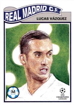 2021 Topps Living UEFA Champions League #346 Lucas Vazquez Front