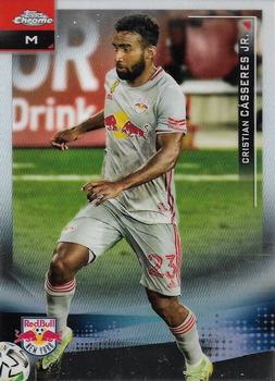 2021 Topps Chrome MLS #116 Cristian Casseres Jr. Front