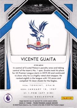 2020-21 Panini Prizm Premier League - Silver Prizm #61 Vicente Guaita Back