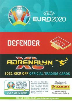 2021 Panini Adrenalyn XL UEFA Euro 2020 Kick Off #156 Georgi Dzhikiya Back