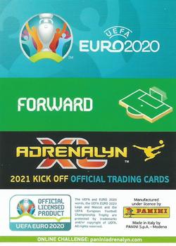 2021 Panini Adrenalyn XL UEFA Euro 2020 Kick Off #344 Jérémy Doku / Yannick Carrasco Back