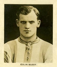 1922 Nelson Lee Library Footballers #2 Colin McKay Front