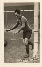 1922-23 The Boys Realm Famous Footballers #6. Kenny Campbell Front