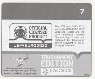 2021 Panini UEFA Euro 2020 Tournament Edition #7 Italy Back
