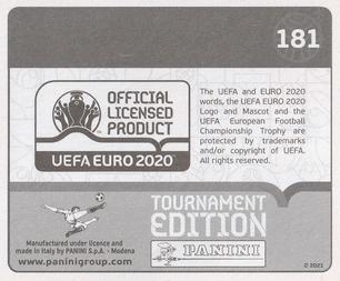 2021 Panini UEFA Euro 2020 Tournament Edition #181 Paulus Arajuuri Back