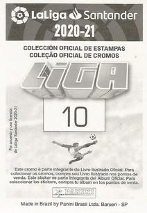 2020-21 Panini LaLiga Santander Stickers (Brazil) #10 Florian Lejeune Back