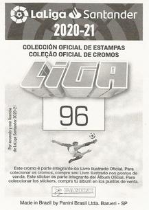 2020-21 Panini LaLiga Santander Stickers (Brazil) #96 Loren Back