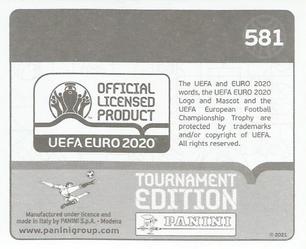 2021 Panini UEFA Euro 2020 Tournament Edition Blue #581 Manuel Neuer Back