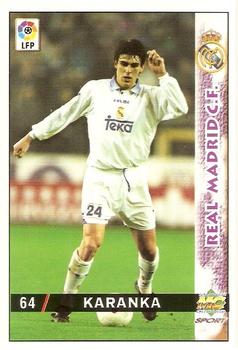 1998-99 Mundicromo Las Fichas de la Liga #64 Karanka Front