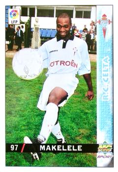 1998-99 Mundicromo Las Fichas de la Liga #97 Makelele Front