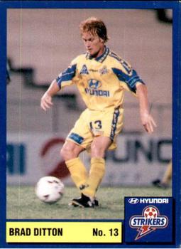 1995 Brisbane Strikers #13 Brad Ditton Front