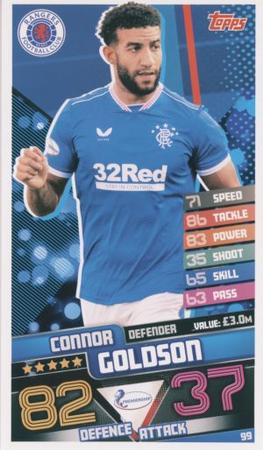 2020-21 Topps Mega Match Attax SPFL #99 Connor Goldson Front