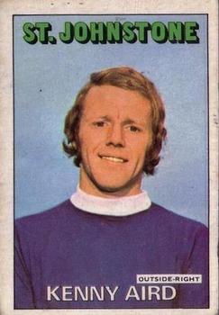 1972-73 A&BC Scottish Footballers (Orange/Blue Back) #27 Kenny Aird Front