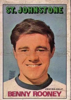 1972-73 A&BC Scottish Footballers (Orange/Blue Back) #63 Benny Rooney Front