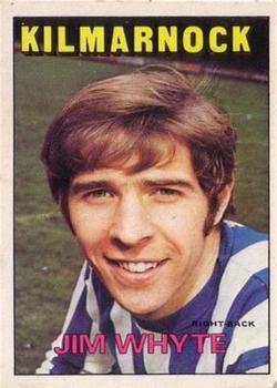 1972-73 A&BC Scottish Footballers (Orange/Blue Back) #141 Jim Whyte Front