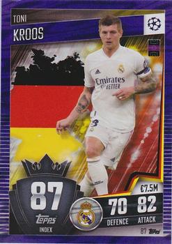 2021 Topps Match Attax 101 - Purple #87 Toni Kroos Front
