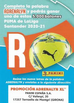 2020-21 Panini Adrenalyn XL La Liga Santander - Adrenalyn Letras #NNO R Front