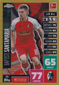 2020-21 Topps Chrome Match Attax Bundesliga - Gold #25 Baptiste Santamaria Front