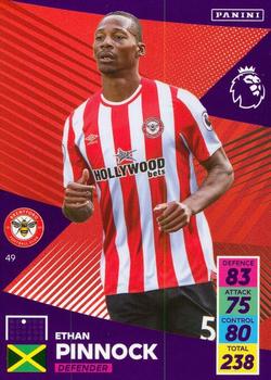 2021-22 Panini Adrenalyn XL Premier League #49 Ethan Pinnock Front