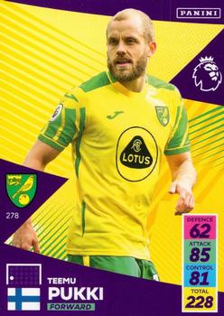 2021-22 Panini Adrenalyn XL Premier League #278 Teemu Pukki Front