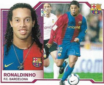 2007-08 Panini Liga Este Stickers #NNO Ronaldinho Front