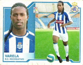 2007-08 Panini Liga Este Stickers #NNO Varela Front