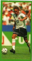 1997 Bassett & Co. Football Candy Sticks World Stars Series #41 Lars Bohinen Front