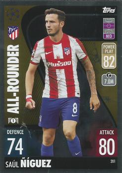 2021-22 Topps Match Attax Champions & Europa League #201 Saul Niguez Front