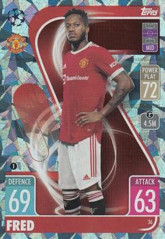 2021-22 Topps Match Attax Champions & Europa League - Crystal #36 Fred Front