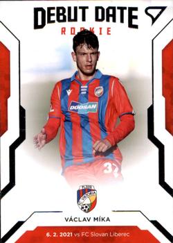 2020-21 SportZoo Fortuna:Liga 2. Serie - Debut Date Rookie #DR09 Vaclav Mika Front