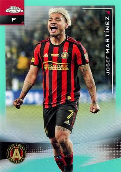 2021 Topps Chrome MLS - Aqua Refractor #20 Josef Martínez Front