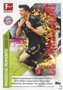 2021-22 Topps Match Attax Bundesliga #17 Robert Lewandowski Front