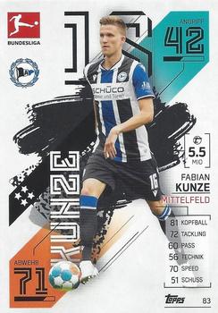 2021-22 Topps Match Attax Bundesliga #83 Fabian Kunze Front