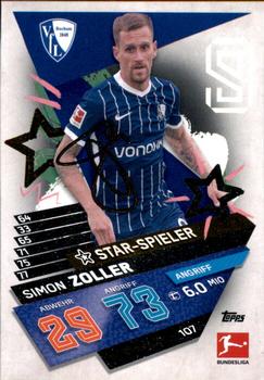2021-22 Topps Match Attax Bundesliga #107 Simon Zoller Front