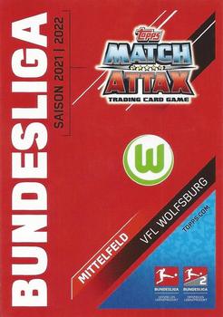 2021-22 Topps Match Attax Bundesliga #337 Yannick Gerhardt Back