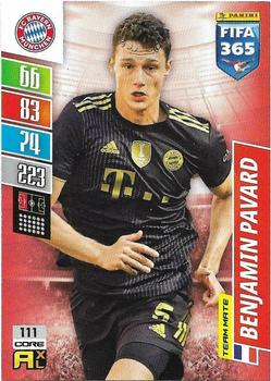 2022 Panini Adrenalyn XL FIFA 365 #111 Benjamin Pavard Front