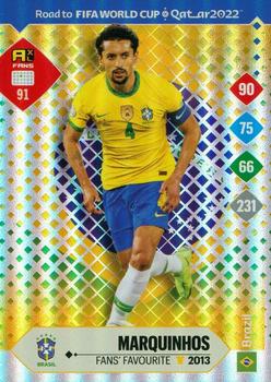 2021 Panini Adrenalyn XL Road to FIFA World Cup Qatar 2022 #91 Marquinhos Front