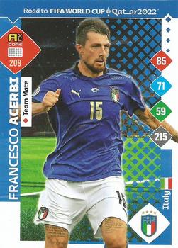 2021 Panini Adrenalyn XL Road to FIFA World Cup Qatar 2022 #209 Francesco Acerbi Front