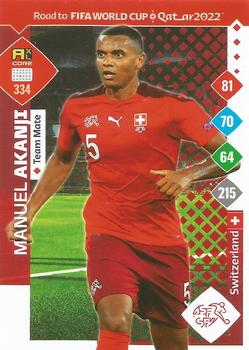 2021 Panini Adrenalyn XL Road to FIFA World Cup Qatar 2022 #334 Manuel Akanji Front