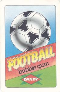 1986 Dandy Gum World Cup Mexico 86 #JOKER Carlos Manuel dos Santos Back