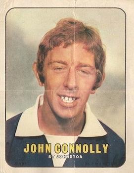 1970 A&BC Footballers pin-ups (Scottish) #2 John Connolly Front