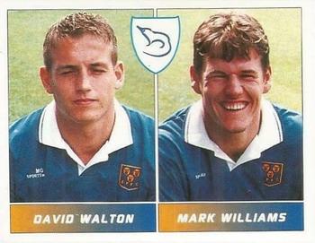 1994-95 Panini Football League 95 #510 David Walton / Mark Williams Front