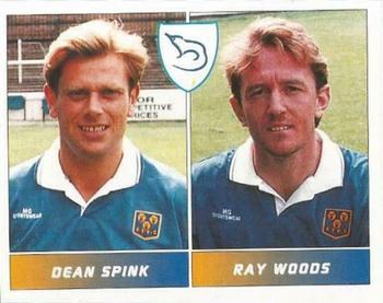 1994-95 Panini Football League 95 #515 Dean Spink / Ray Woods Front