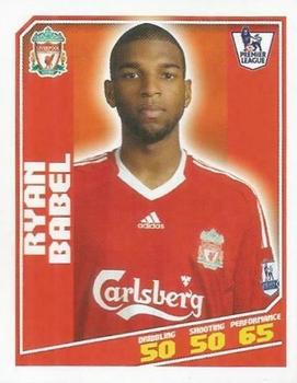 2008-09 Topps Premier League Sticker Collection #188 Ryan Babel Front