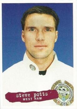 1996-97 Panini The Official PFA Collection #199 Steve Potts Front