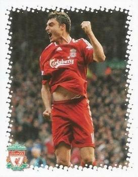 2009-10 Liverpool F.C. Official Sticker Collection #22 Daniel Agger Front