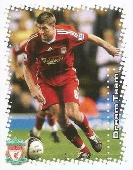 2009-10 Liverpool F.C. Official Sticker Collection #207 Steven Gerrard Front