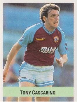 1990-91 The Sun Soccer Stickers #32 Tony Cascarino Front