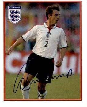 2004 Merlin England #10 Gary Neville Front